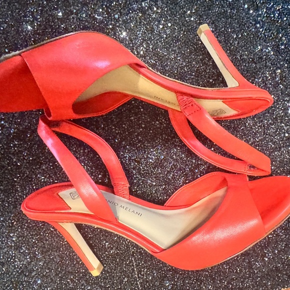 Antonio Melani Red Women's Sandals - Picture 4 of 15